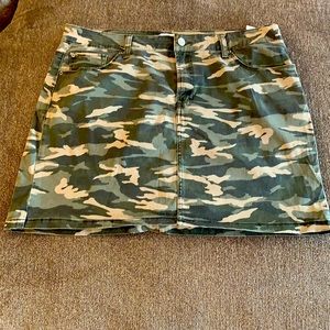 ✨Cute Mini Army Fatigue Skirt ✨